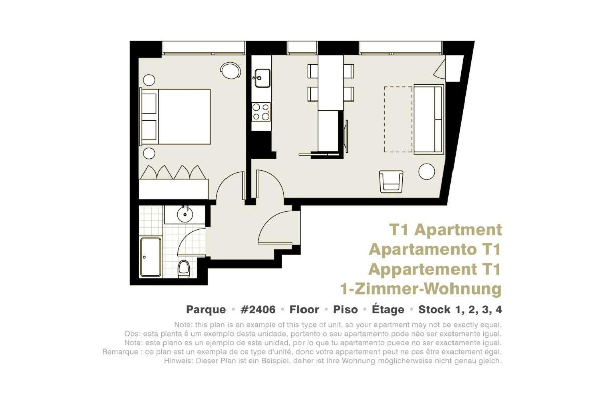 Lisbon Serviced Apartments - Parque Luaran gambar