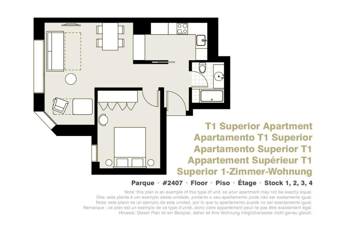 Lisbon Serviced Apartments - Parque Luaran gambar